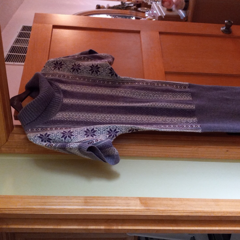 Victoria Secret (Moda International) muti color mini sweater dress sz small